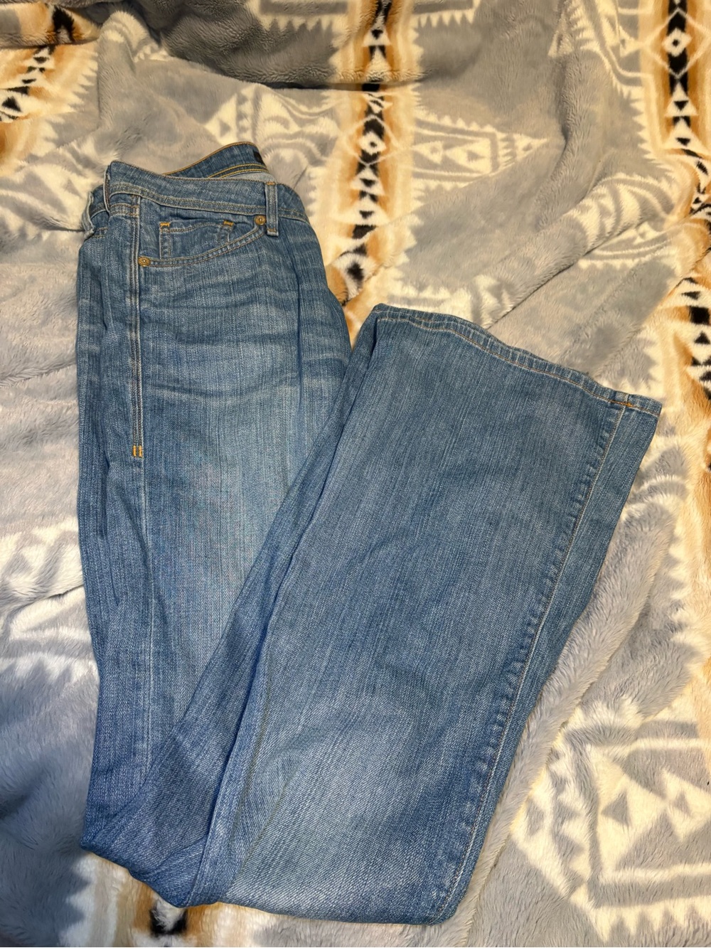 Juicy Couture Light Blue Wide-Leg Jeans